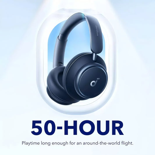 Handsfree Bluetooth Anker SoundCore Space Q45, Multipoint, A2DP, ANC, Plavi A3040G31