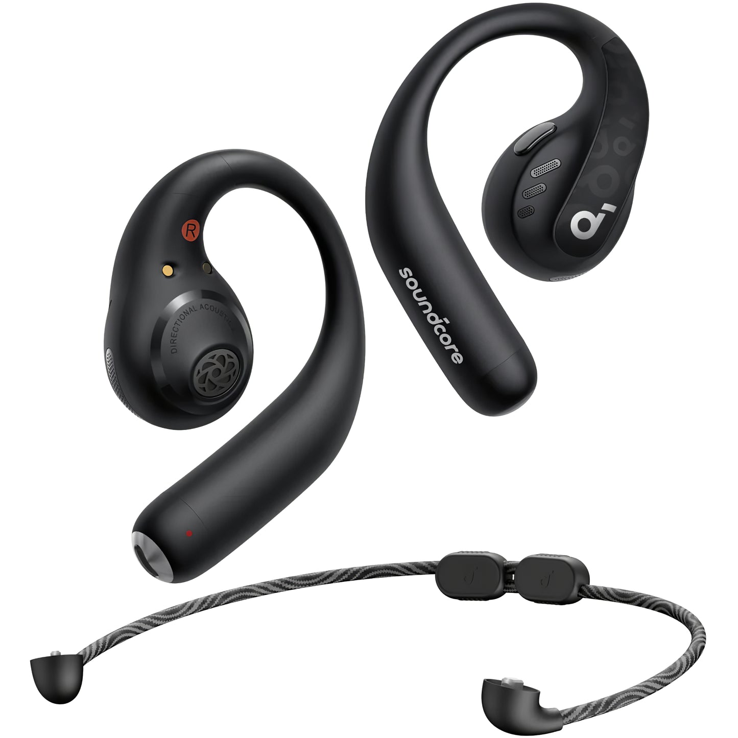 Handsfree Bluetooth Anker Soundcore AeroFit Pro, TWS, Crni A3871G11