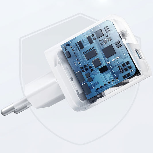 Punjač Anker 323 za mrežu, 33W, 3A, 1 x USB-A - 1 x USB-C, Bijeli A2331G21
