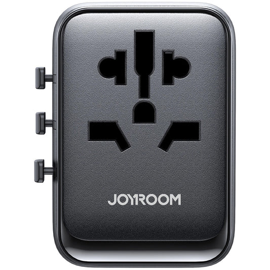Punjač za putovanja Joyroom JR-TCW01, 17W, 3A, 1 x USB-C - 3 x USB-A, Crni